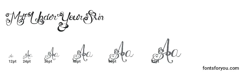 MtfUnderYourSkin Font Sizes
