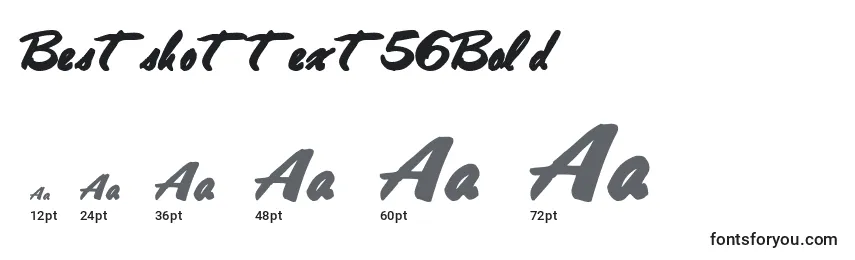 Bestshottext56Bold Font Sizes