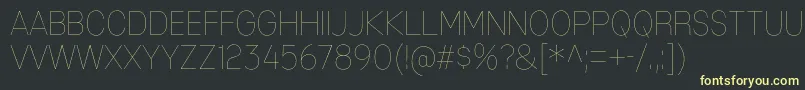 More about MixolydianTitlingUl Font MixolydianTitlingUl Font – Yellow Fonts on Black Background