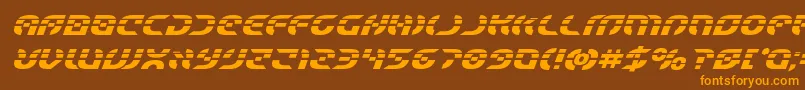 Más sobre la fuente Starfighterlaserboldital fuente Starfighterlaserboldital – Fuentes Naranjas Sobre Fondo Marrón