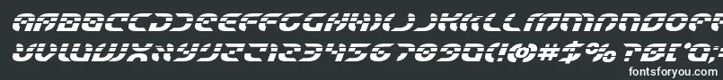 Starfighterlaserboldital-fontti – valkoiset fontit