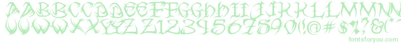 Tribal Font – Green Fonts