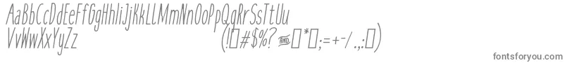 CookiesmilkItalic Font – Gray Fonts