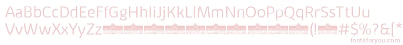 KabrioAlternateLightTrial Font – Pink Fonts on White Background