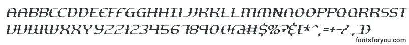 GestureThinSlantBrk Font – Fonts for Microsoft Office