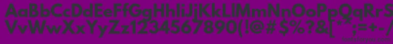 More about LeaguespartanBold Font LeaguespartanBold Font – Black Fonts on Purple Background