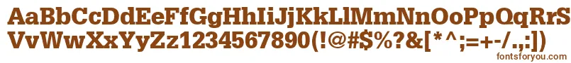 InstallationBlackSsiBlack Font – Brown Fonts on White Background