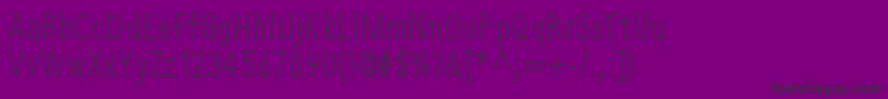 Cheesewine Font – Black Fonts on Purple Background