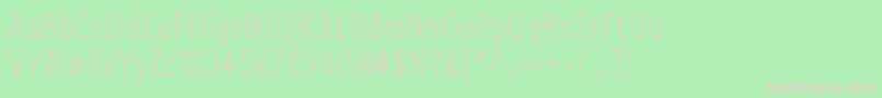 Cheesewine Font – Pink Fonts on Green Background