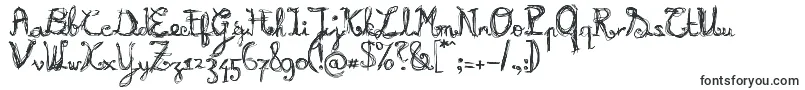 Шрифт Burnn – знаменитые шрифты