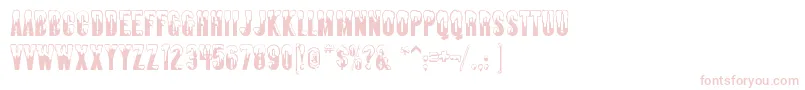 Almonte ffy Font – Pink Fonts on White Background