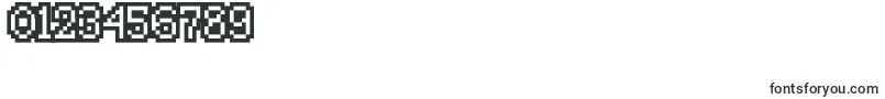 Thissmackyoutlin Font – Fonts for Numbers and Digits