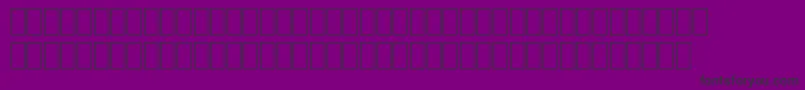 FabreseDemiaSwissCheese Font – Black Fonts on Purple Background
