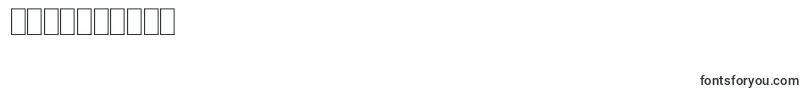 FabreseDemiaSwissCheese Font – Fonts for Numbers and Digits