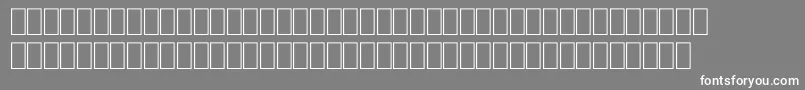 FabreseDemiaSwissCheese-Schriftart – Weiße Schriften auf grauem Hintergrund