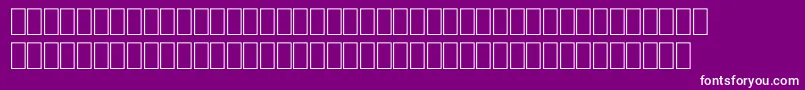 FabreseDemiaSwissCheese Font – White Fonts on Purple Background