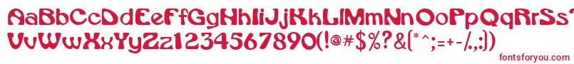 Vroomssk Font – Red Fonts