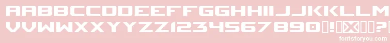 Sm Font – White Fonts on Pink Background