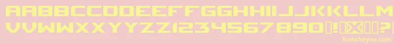 Sm Font – Yellow Fonts on Pink Background