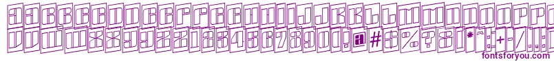 AGlobuscmotlspup Font – Purple Fonts on White Background