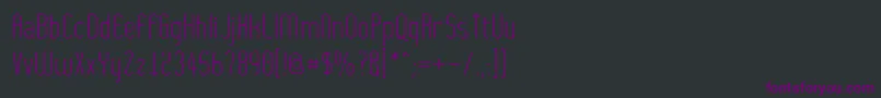 Wytherne Font – Purple Fonts on Black Background
