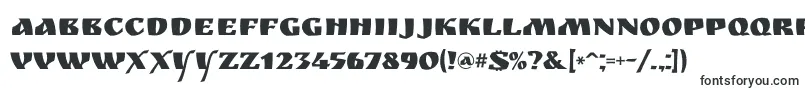 Ruslandisplay-fontti – Alkavat R:lla olevat fontit