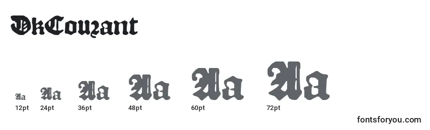 DkCourant Font Sizes