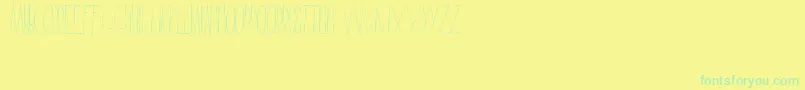 Więcej informacji o czcionce FaustinaFont Czcionka FaustinaFont – zielone czcionki na żółtym tle