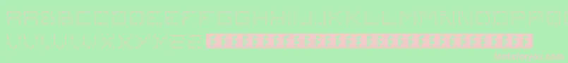 Problems4 Font – Pink Fonts on Green Background