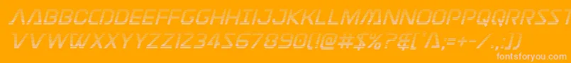 Discotechiagrad Font – Pink Fonts on Orange Background