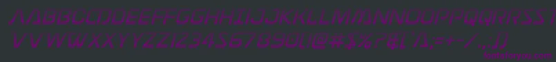 Discotechiagrad Font – Purple Fonts on Black Background