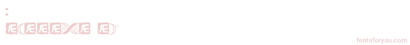 CodeOfLifeBrk Font – Pink Fonts on White Background
