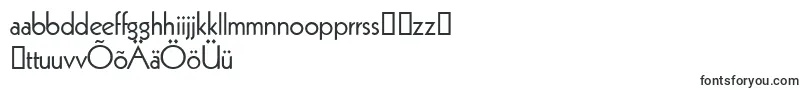 Czcionka KabindbNormal – estońskie czcionki