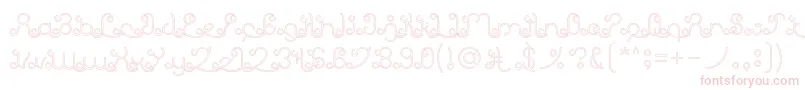 EtherealSkyHollow Font – Pink Fonts