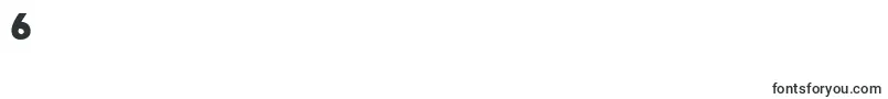 RevelRegular Font – Fonts for Digit 6
