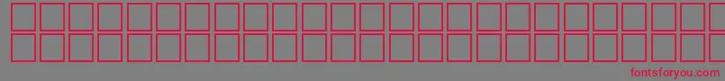 Jpgene1-Schriftart – Rote Schriften auf grauem Hintergrund