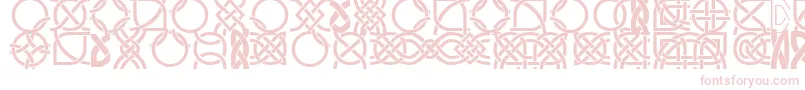 Шрифт DsCelticBorder1 – розовые шрифты