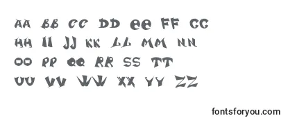 Dssharperc Font