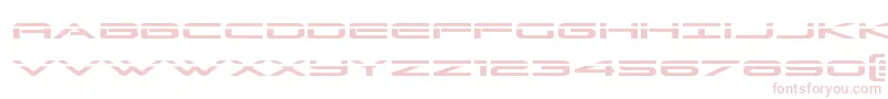 Grandsportlaser Font – Pink Fonts on White Background