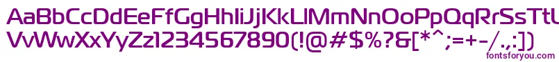 PtMagistralBoldCyrillic Font – Purple Fonts on White Background