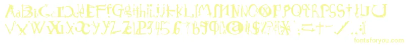 Schirg-fontti – keltaiset fontit