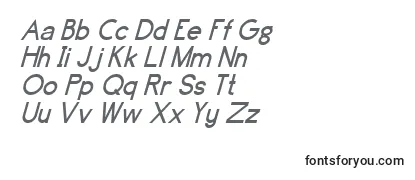 BrassfieldItalic Font