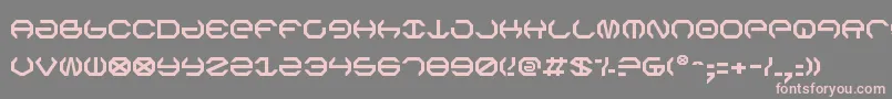 fuente Omegav2 – Fuentes Rosadas Sobre Fondo Gris