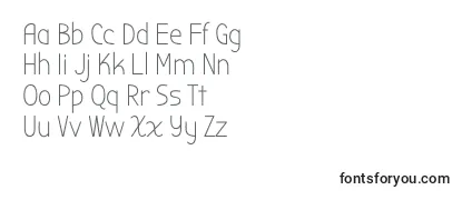 BubbleroneRegular Font