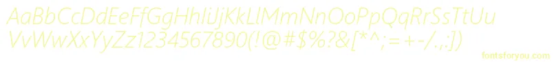 fuente SegoeUiLightItalic – Fuentes Amarillas