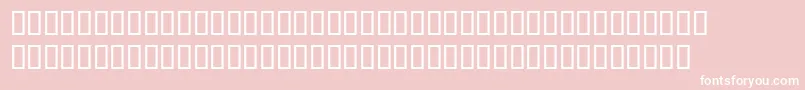 DoctermanBoldsh Font – White Fonts on Pink Background