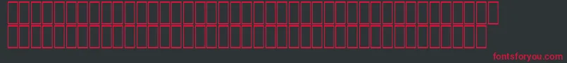 AgaGranadaRegular Font – Red Fonts on Black Background