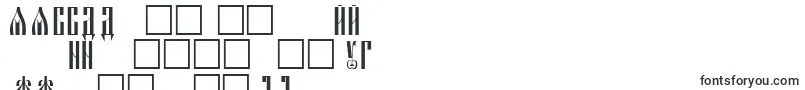 Slavanskay-Schriftart – slowakische Schriften