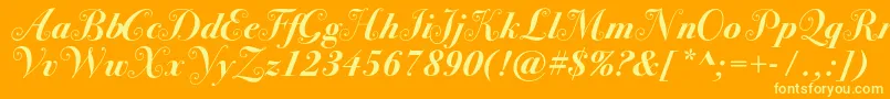 Más sobre la fuente Bodoni72swashcBold fuente Bodoni72swashcBold – Fuentes Amarillas Sobre Fondo Naranja