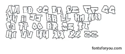 AlphabetCity-fontti